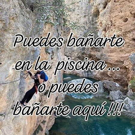 Aventura & Relax Cabanas Pena La Higuera Villalba de la Sierra Eksteriør billede