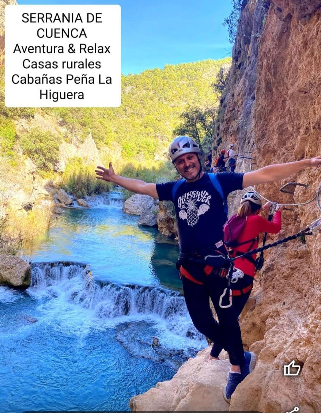 Aventura & Relax Cabanas Pena La Higuera Villalba de la Sierra Eksteriør billede