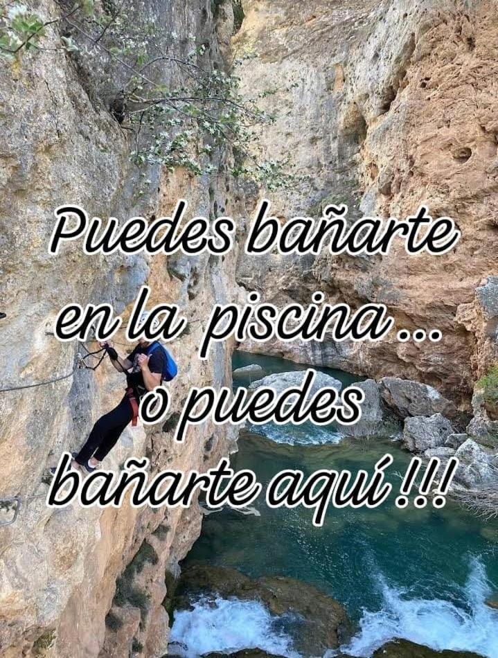 Aventura & Relax Cabanas Pena La Higuera Villalba de la Sierra Eksteriør billede