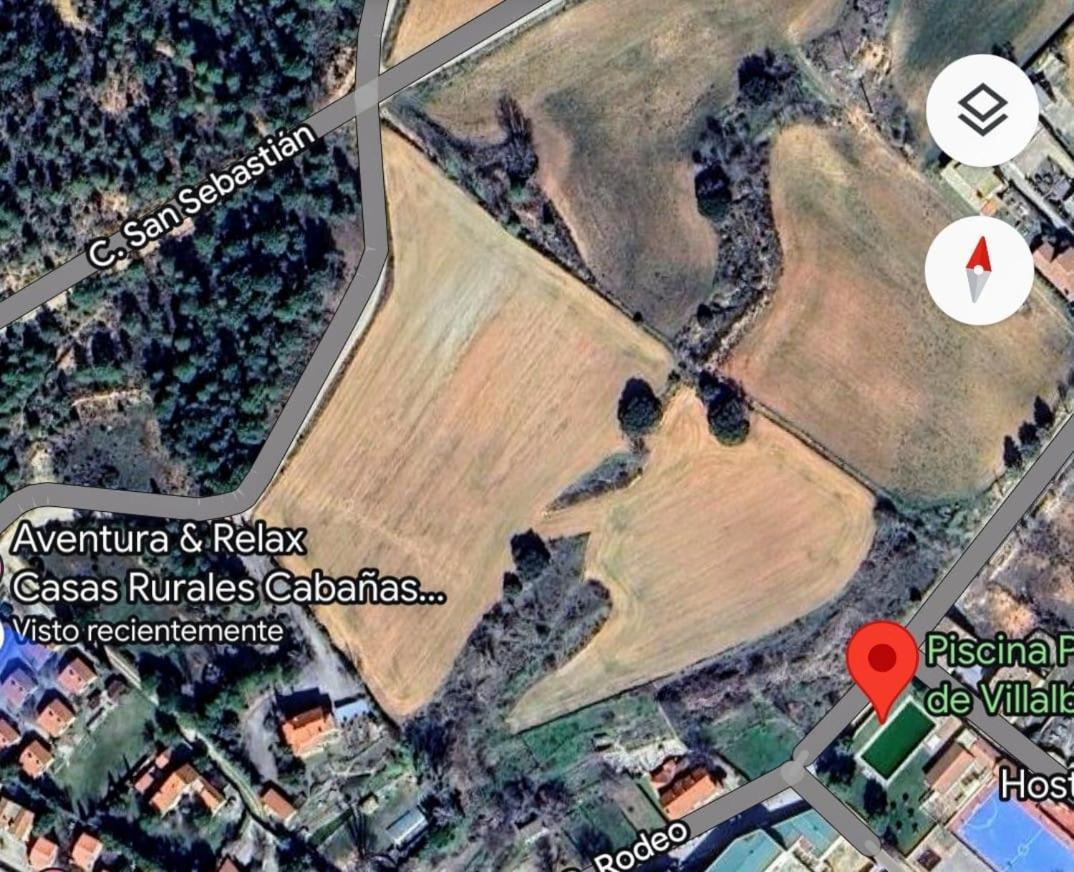 Aventura & Relax Cabanas Pena La Higuera Villalba de la Sierra Eksteriør billede
